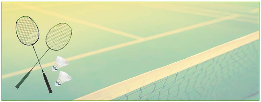 Badminton Personalised Birthday Banners