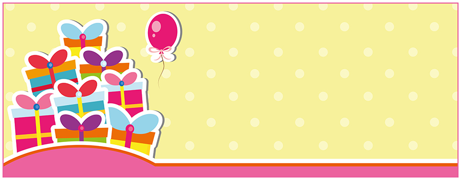 Birthday Presents Personalised Birthday Banners