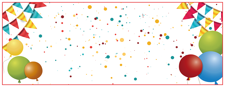 Bunting Balloon Personalised Birthday Banners