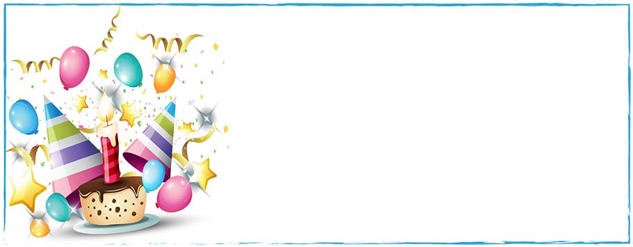 Celebration Cake Personalised Birthday Banners