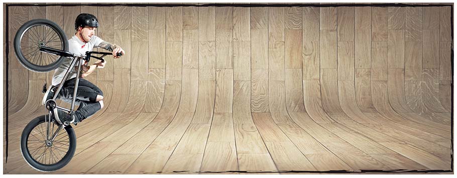 BMX Personalised Birthday Banners