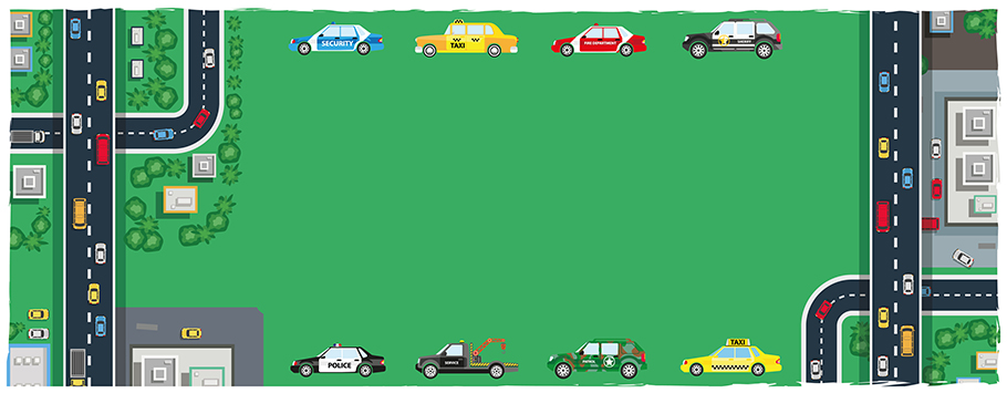 City Cars Personalised Birthday Banners