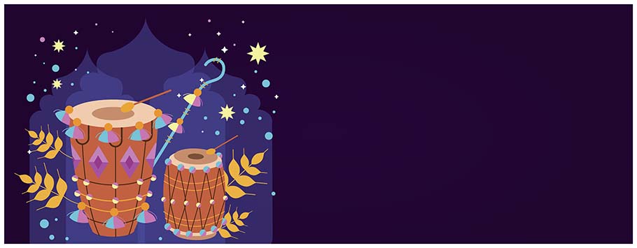 Dholki Night Personalised Banners