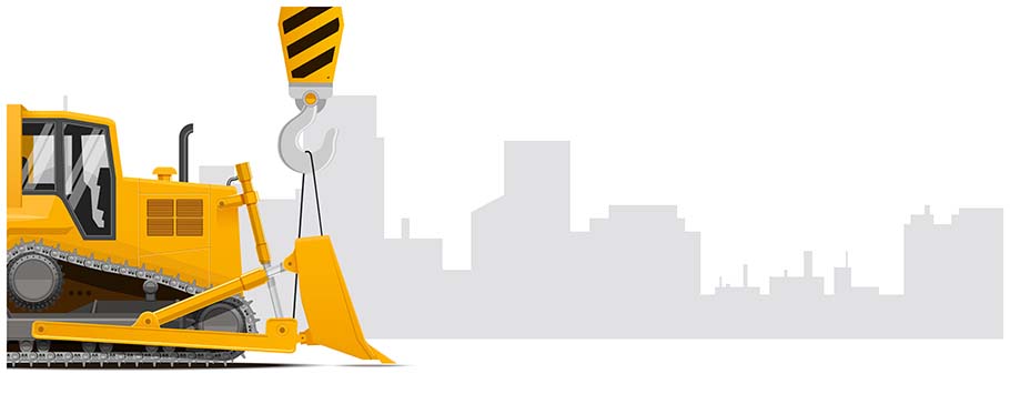 Digger Crane Personalised Birthday Banners