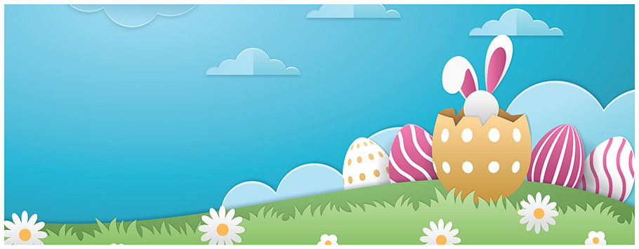 Easter Bunny Celebration Personalised Banners