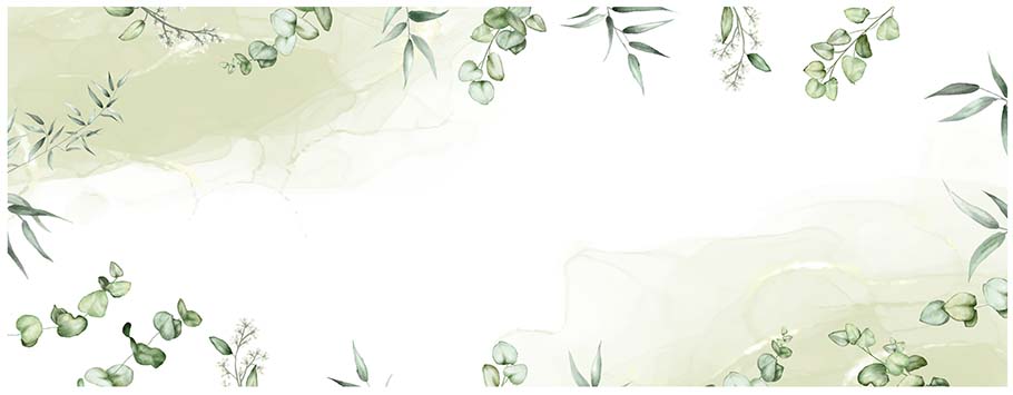 Eucalyptus Leaf Personalised Birthday Banners 