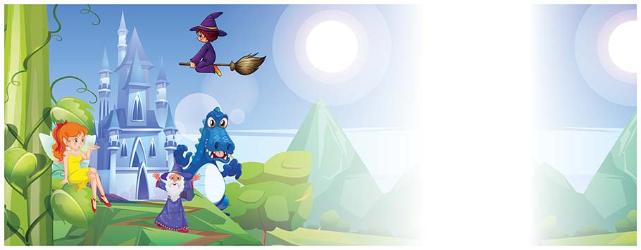 Fairytale Personalised Birthday Banners