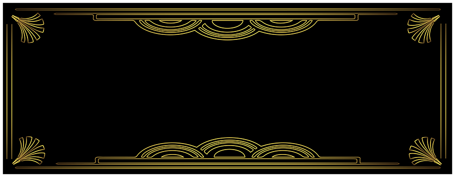 The Great Gatsby Personalised Birthday Banners