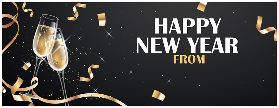 Happy New Year Personalised Banners