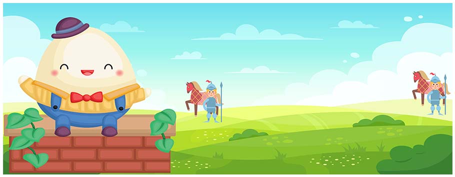 Humpty Dumpty Personalised Birthday Banners