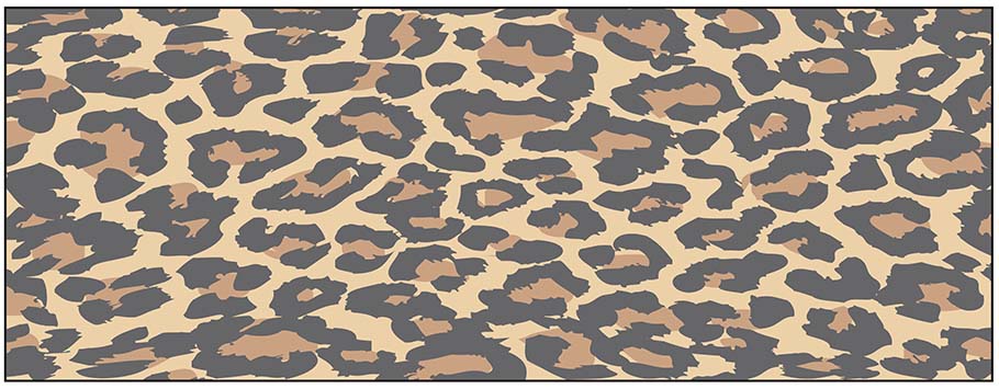 Animal Print Personalised Birthday Banners