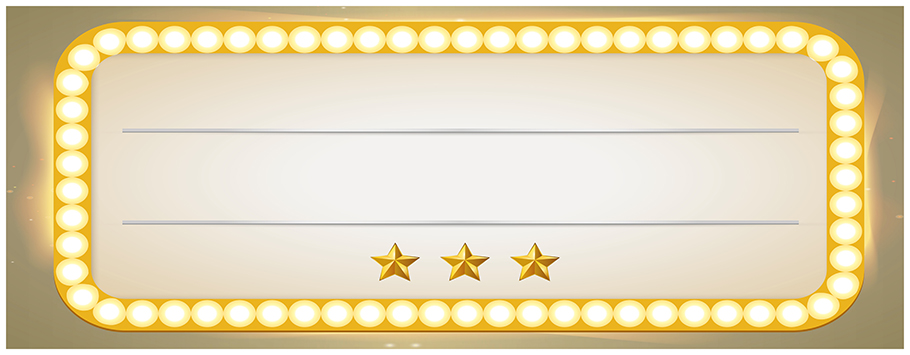 Light Box Retro Personalised Birthday Banners