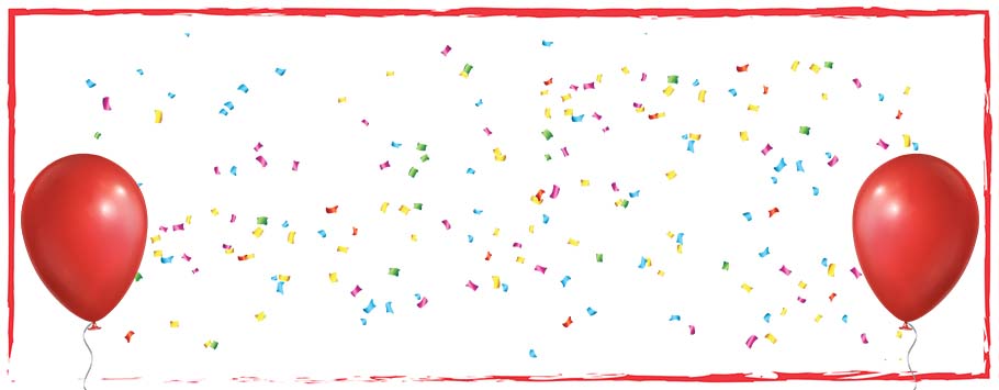 Single Balloon Personalised Birthday Banners