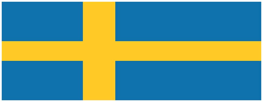Flag of Sweden Personalised Celebration Banners