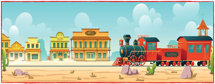 Rail Road Train Personalised Birthday Banners